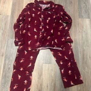 Christmas pajamas size L